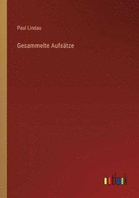 Gesammelte Aufstze 1