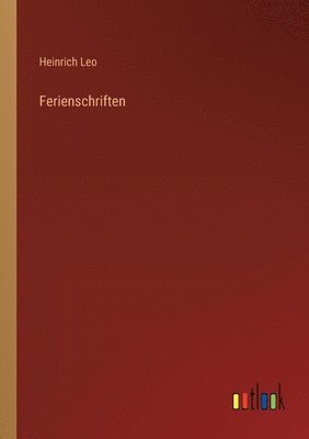 Ferienschriften 1