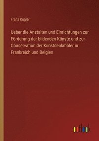 bokomslag Ueber die Anstalten und Einrichtungen zur Förderung der bildenden Künste und zur Conservation der Kunstdenkmäler in Frankreich und Belgien