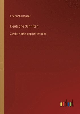 bokomslag Deutsche Schriften