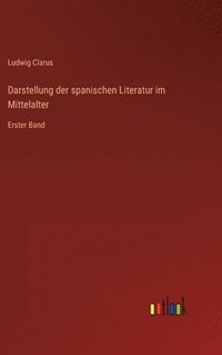 bokomslag Darstellung der spanischen Literatur im Mittelalter