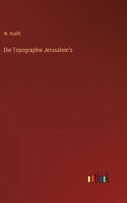 bokomslag Topographie Jerusalem's