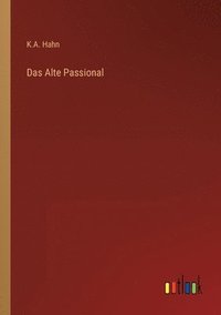bokomslag Das Alte Passional