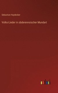 bokomslag Volks-Lieder in obderennsischer Mundart