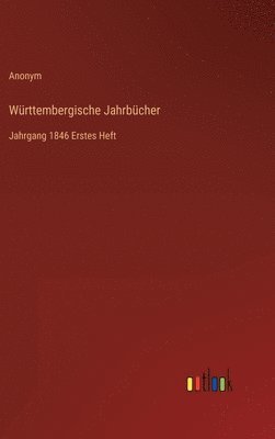 bokomslag Württembergische Jahrbücher