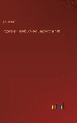 bokomslag Populres Handbuch der Landwirthschaft