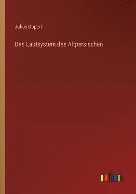 bokomslag Lautsystem des Altpersischen