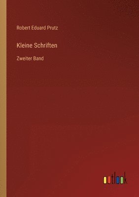 bokomslag Kleine Schriften