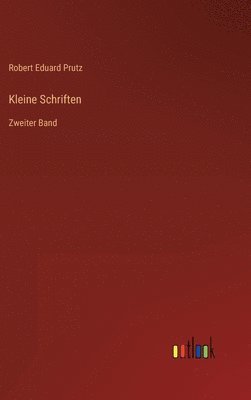 bokomslag Kleine Schriften