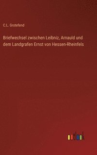 bokomslag Briefwechsel zwischen Leibniz, Arnauld und dem Landgrafen Ernst von Hessen-Rheinfels