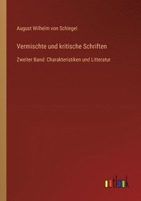 bokomslag Vermischte und kritische Schriften