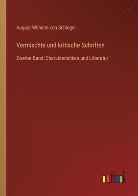Vermischte und kritische Schriften