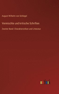 Vermischte und kritische Schriften 1