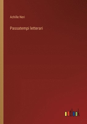 bokomslag Passatempi letterari