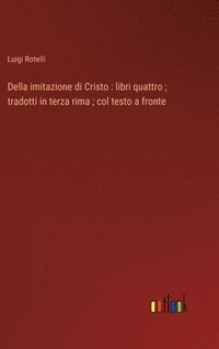 bokomslag Della imitazione di Cristo