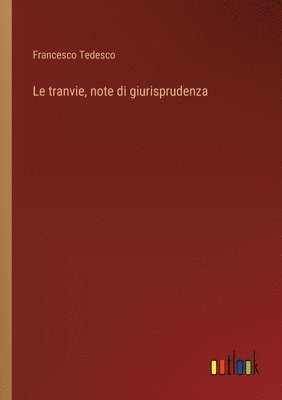bokomslag tranvie, note di giurisprudenza
