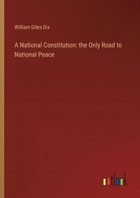 bokomslag A National Constitution