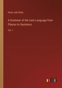 bokomslag A Grammar of the Latin Language from Plautus to Seutonius