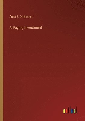 bokomslag Paying Investment