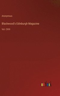 bokomslag Blackwood's Edinburgh Magazine