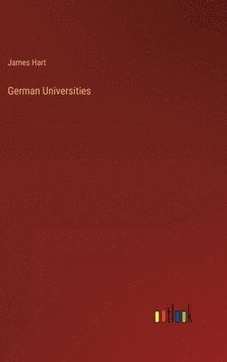 bokomslag German Universities