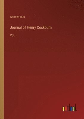 bokomslag Journal of Henry Cockburn