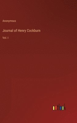 bokomslag Journal of Henry Cockburn