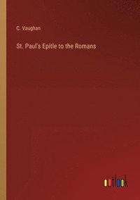 bokomslag St. Paul's Epitle to the Romans