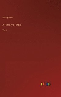 bokomslag A History of India