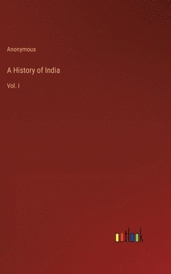 bokomslag A History of India