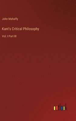 bokomslag Kant's Critical Philosophy