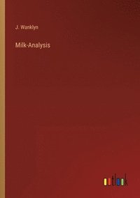 bokomslag Milk-Analysis