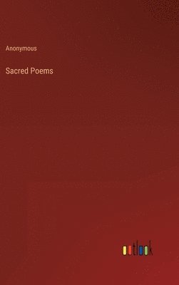 bokomslag Sacred Poems