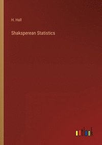 bokomslag Shaksperean Statistics