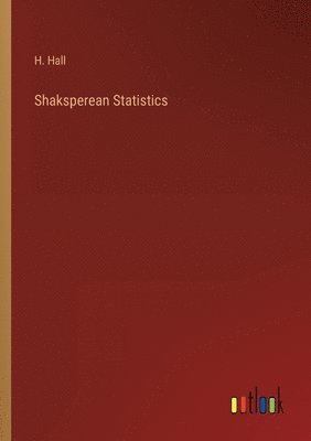 bokomslag Shaksperean Statistics