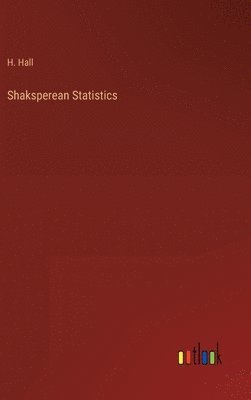 bokomslag Shaksperean Statistics