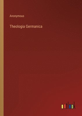 bokomslag Theologia Germanica