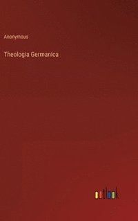 bokomslag Theologia Germanica