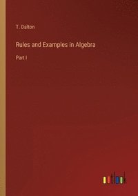 bokomslag Rules and Examples in Algebra