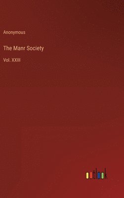 bokomslag Manr Society