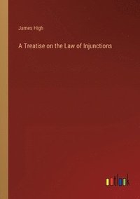 bokomslag Treatise on the Law of Injunctions