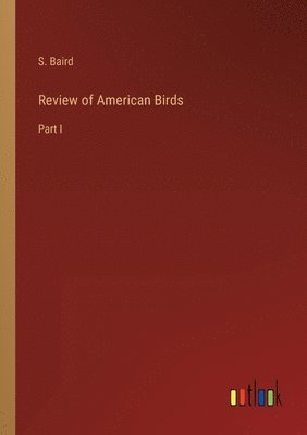 bokomslag Review of American Birds