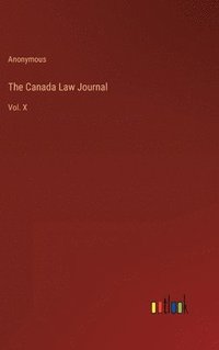 bokomslag The Canada Law Journal