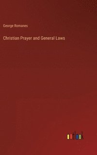 bokomslag Christian Prayer and General Laws