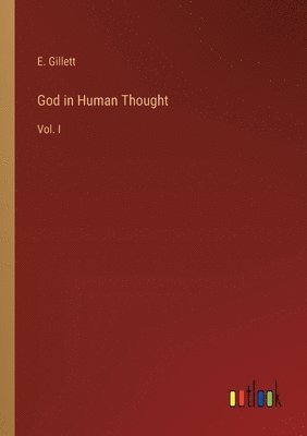 bokomslag God in Human Thought