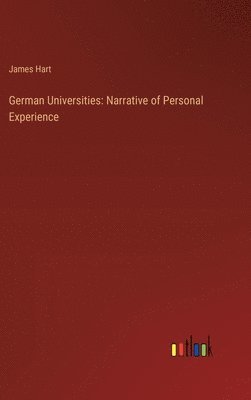 bokomslag German Universities