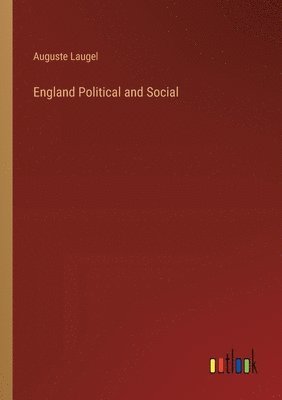 bokomslag England Political and Social