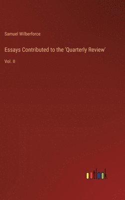 bokomslag Essays Contributed to the 'Quarterly Review'