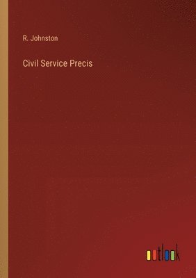 bokomslag Civil Service Precis
