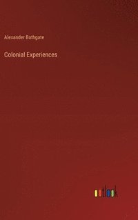 bokomslag Colonial Experiences